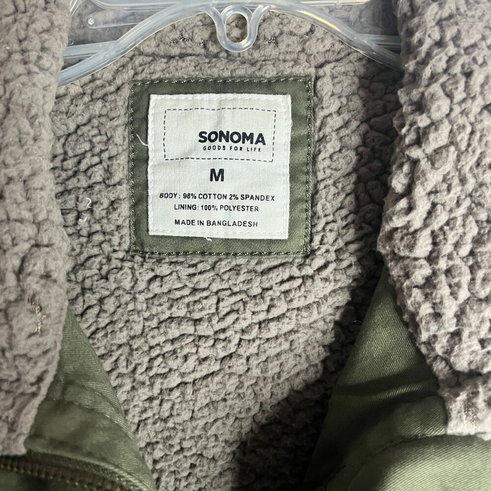 Women's Sonoma Olive Green Utility Vest size Medium - Picture 2 of 7
